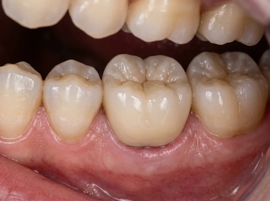 After Zirconia Crown Implant